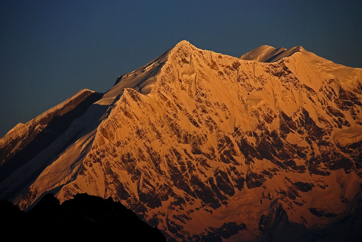 20 Tukuhe Peak Close Up At Sunrise From Camp Below Mesokanto La